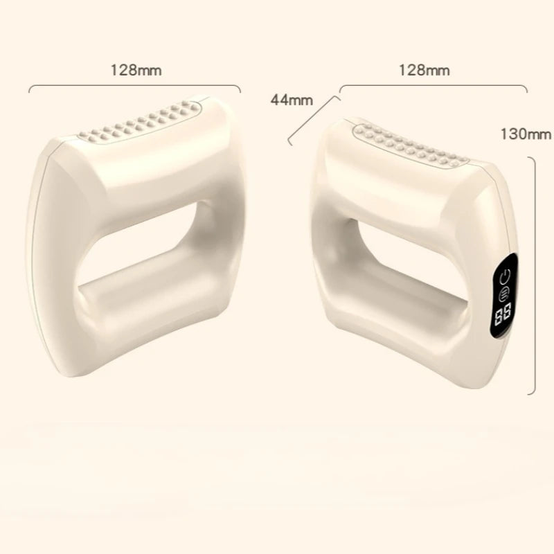 Electric Body Fascia Ring Fitness Massage Ring Vibration Body Shaping Massager Abdomen Belly Waist Deep Tissue Massage Device
