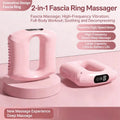 Electric Body Fascia Ring Fitness Massage Ring Vibration Body Shaping Massager Abdomen Belly Waist Deep Tissue Massage Device